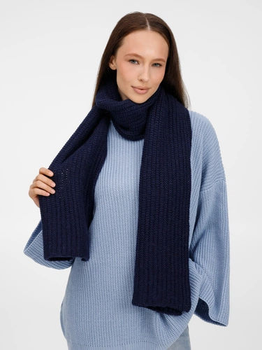 Шарф Frissonelle, темно-синий Шарф Frissonelle, темно-синий