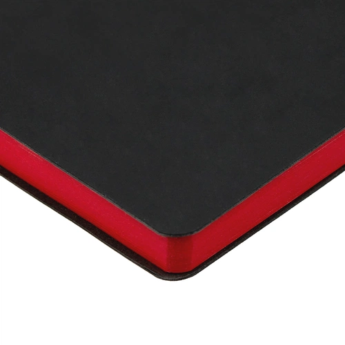 Ежедневник Bookmark, недатированный, черный с красным Ежедневник Bookmark, недатированный, черный с красным