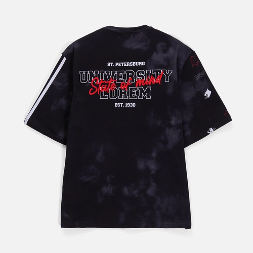 Футболка оверсайз Originelli Terry с полной запечаткой на заказ Футболка оверсайз Originelli Terry с полной запечаткой на заказ