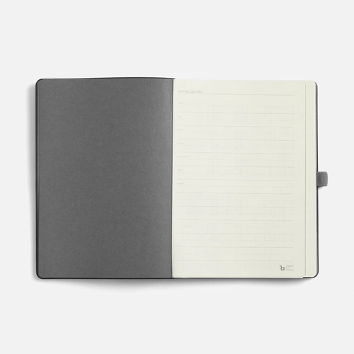 Ежедневник Peel Flex, недатированный, серый Ежедневник Peel Flex, недатированный, серый