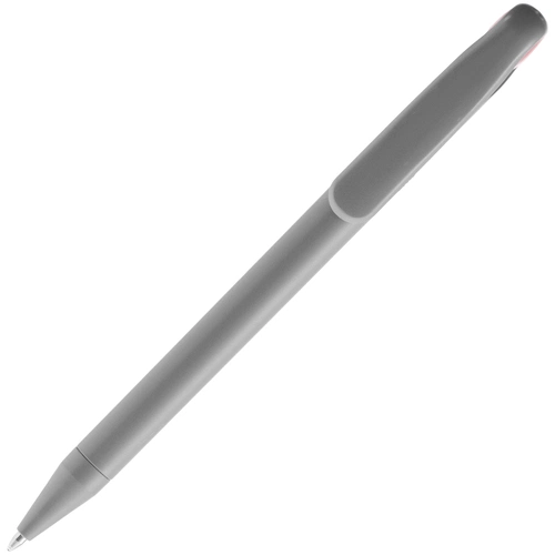 Ручка шариковая Prodir DS1 TMM Dot, серая с красным Ручка шариковая Prodir DS1 TMM Dot, серая с красным