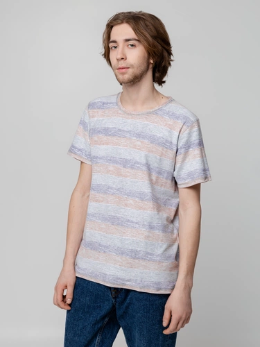 Футболка мужская Rayet двусторонняя, оранжевая с фиолетовым Футболка мужская Rayet двусторонняя, оранжевая с фиолетовым