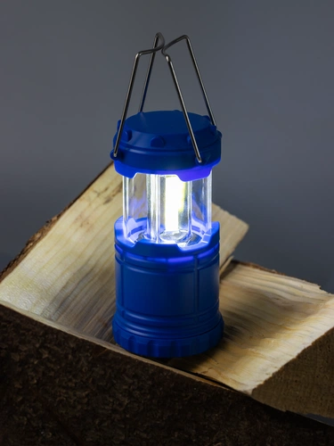 Кемпинговый фонарь Lindau, синий Кемпинговый фонарь Lindau, синий