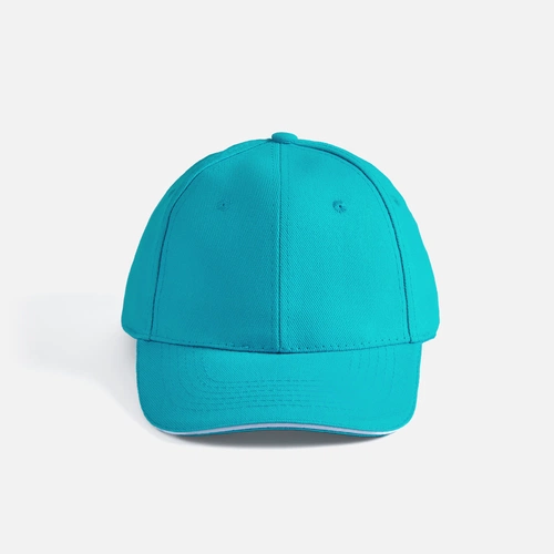 Бейсболка Buffalo, бирюзовая с белым Бейсболка Buffalo, бирюзовая с белым