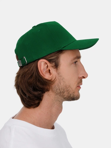 Бейсболка Long Beach, темно-зеленая Бейсболка Long Beach, темно-зеленая