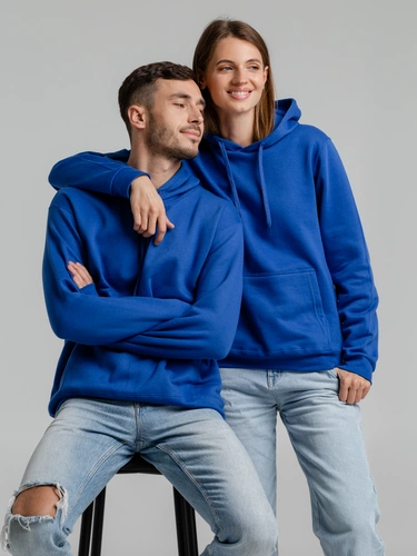 Толстовка с капюшоном Snake II ярко-синяя Толстовка с капюшоном Snake II ярко-синяя