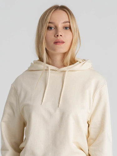 Толстовка с капюшоном унисекс Hoodie, светло-желтая Толстовка с капюшоном унисекс Hoodie, светло-желтая