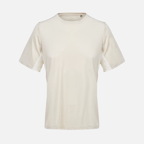 Футболка спортивная унисекс Storm, бежевая (льняная) Футболка спортивная унисекс Storm, бежевая (льняная)