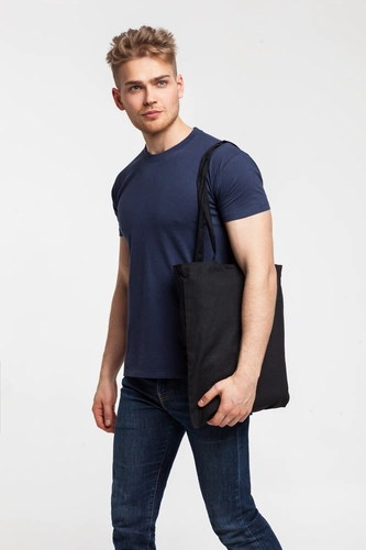 Холщовая сумка Basic 105, черная Холщовая сумка Basic 105, черная