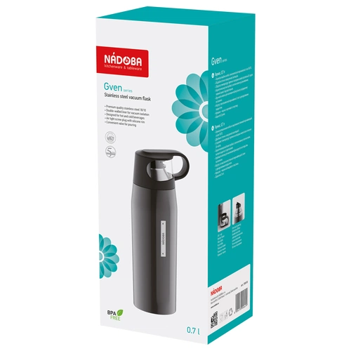 Термос Gven, темно-серый Термос Gven, темно-серый