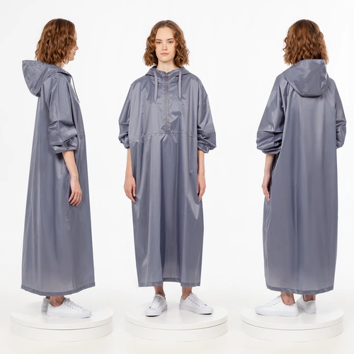 Дождевик-анорак R1, серый Дождевик-анорак R1, серый