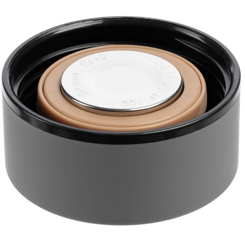 Термос с ситечком Percola, серый Термос с ситечком Percola, серый