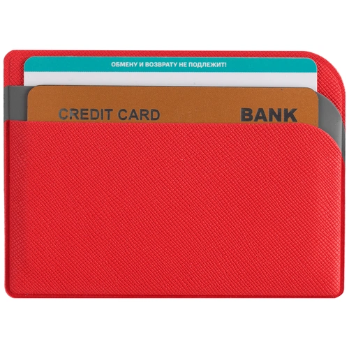 Чехол для карточек Dual, красный Чехол для карточек Dual, красный