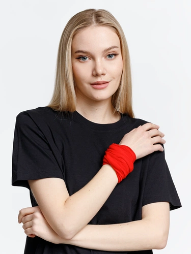 Многофункциональная бандана Dekko, красная Многофункциональная бандана Dekko, красная