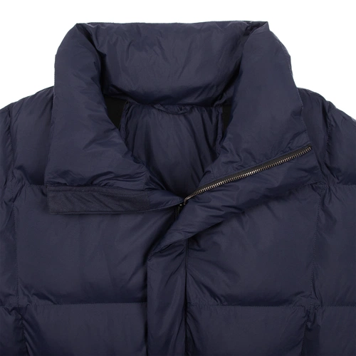 Пуховик унисекс Kapsula, темно-синий Пуховик унисекс Kapsula, темно-синий