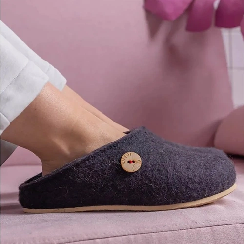 Домашние валенки Step, темно-синие (клякса) Домашние валенки Step, темно-синие (клякса)