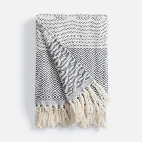 Плед Ladakh, серый Плед Ladakh, серый