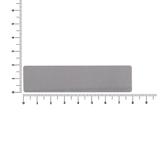 Наклейка тканевая Lunga, S, серая Наклейка тканевая Lunga, S, серая