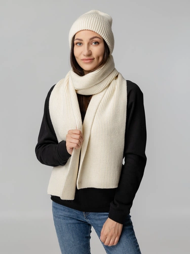 Шарф Tommi, молочно-белый (ванильный) Шарф Tommi, молочно-белый (ванильный)