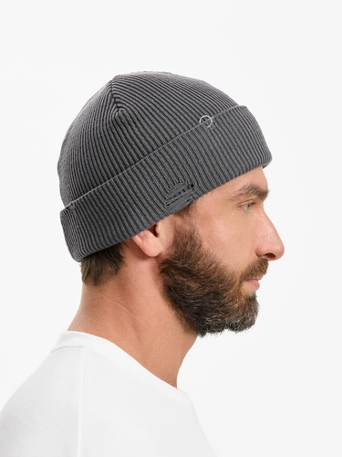 Шапка Ribelle, темно-серая Шапка Ribelle, темно-серая