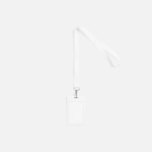 Лента для бейджа Pin, белая Лента для бейджа Pin, белая