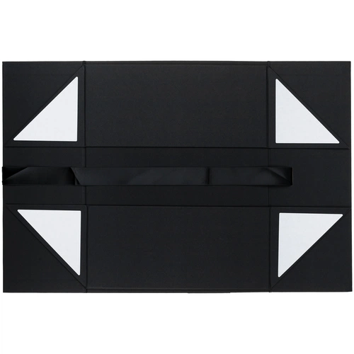 Коробка складная Rusetti, L, черная Коробка складная Rusetti, L, черная