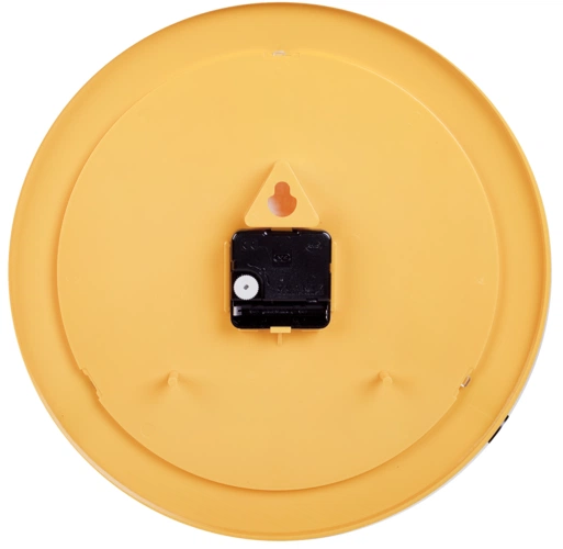 Часы настенные Vivid Large, желтые Часы настенные Vivid Large, желтые