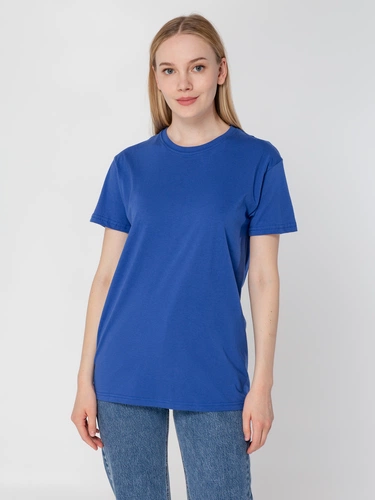 Футболка унисекс T-Bolka 160, ярко-синяя Футболка унисекс T-Bolka 160, ярко-синяя