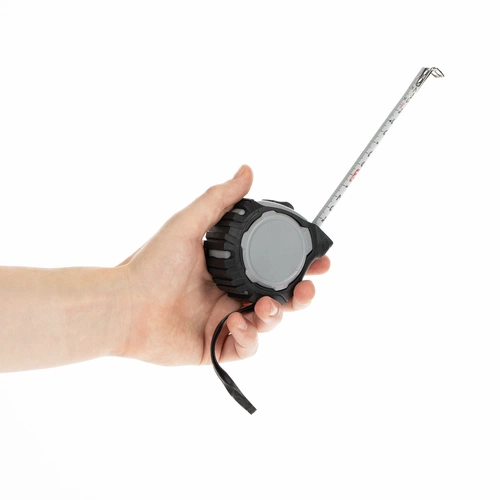 Рулетка Mittari с магнитным наконечником, 5 м, серая Рулетка Mittari с магнитным наконечником, 5 м, серая