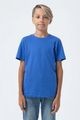 Футболка детская Regent Fit Kids, ярко-синяя (royal) Футболка детская Regent Fit Kids, ярко-синяя (royal)
