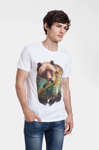 Футболка Bruin, белая Футболка Bruin, белая