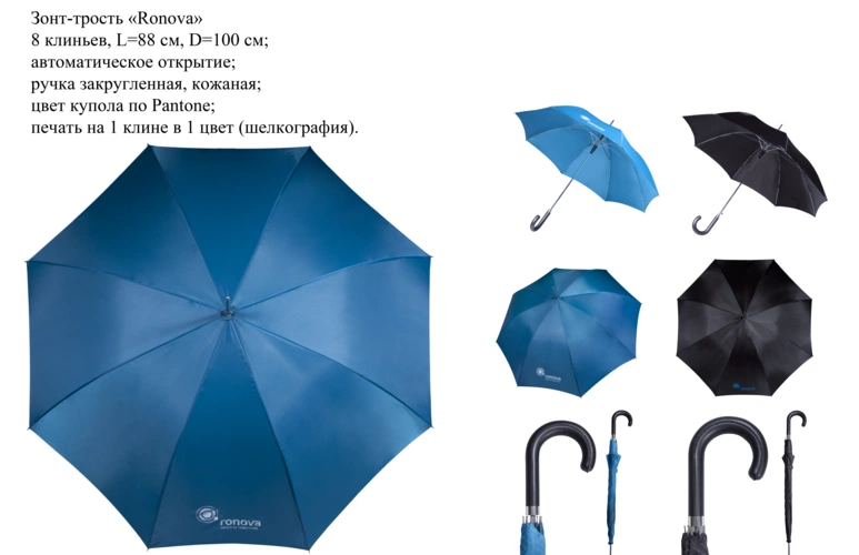 Зонты-трости Unit Plus Зонты-трости Unit Plus