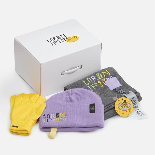 Сет Urban Flow, фиолетово-серый с нанесением и кастомизацией Сет Urban Flow, фиолетово-серый с нанесением и кастомизацией