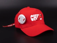 Бейсболка Standard, красная с нанесением и кастомизацией