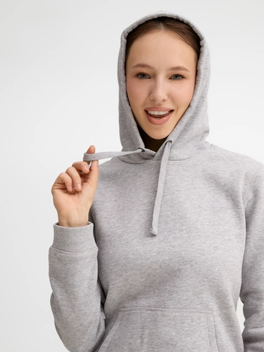 Толстовка женская Spencer Women, серый меланж Толстовка женская Spencer Women, серый меланж