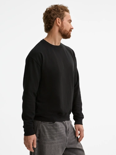 Свитшот унисекс Columbia, черный Свитшот унисекс Columbia, черный