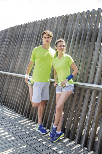 Футболка унисекс Sporty 140, оранжевый неон Футболка унисекс Sporty 140, оранжевый неон