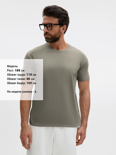 Футболка унисекс Regent 150, серая (стальная) Футболка унисекс Regent 150, серая (стальная)