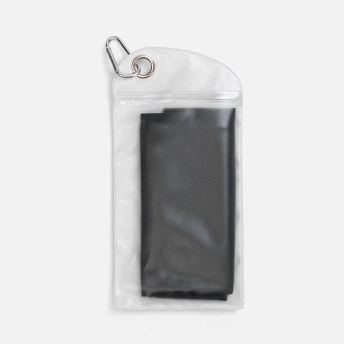 Охлаждающее полотенце Baffin, черное Охлаждающее полотенце Baffin, черное