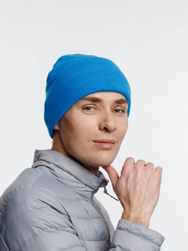 Шапка Urban Flow, ярко-голубая Шапка Urban Flow, ярко-голубая