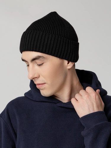 Шапка Hinge, черная Шапка Hinge, черная