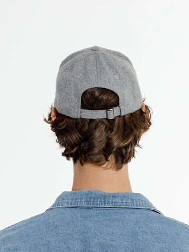 Бейсболка Woolridge, серый меланж Бейсболка Woolridge, серый меланж