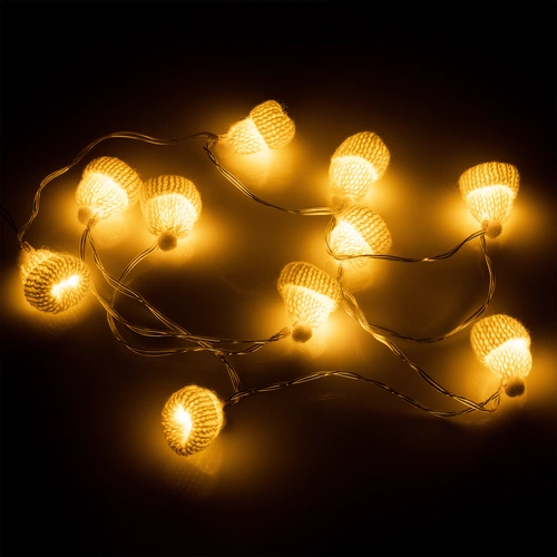 Гирлянда Cosy Poms, белая Гирлянда Cosy Poms, белая