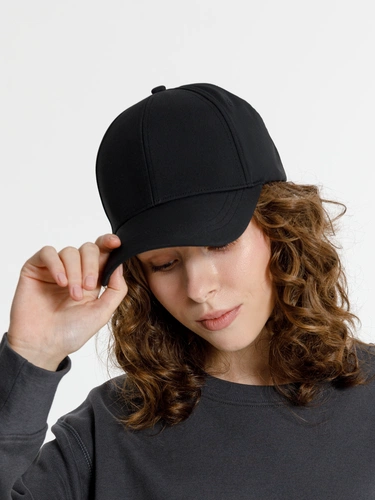 Бейсболка Cityscape, черная Бейсболка Cityscape, черная