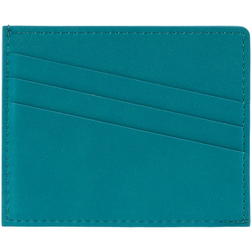 Чехол для карточек Nubuk, бирюзовый Чехол для карточек Nubuk, бирюзовый