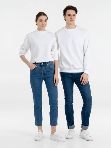 Толстовка New Supreme 280, темно-синяя (navy) Толстовка New Supreme 280, темно-синяя (navy)