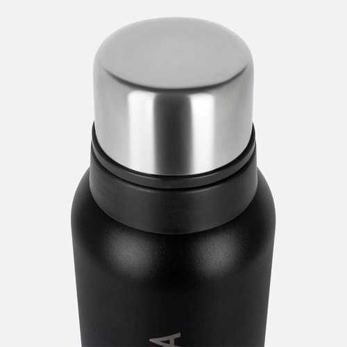 Термос Relaxika 1200 со стикерпаком, черный Термос Relaxika 1200 со стикерпаком, черный