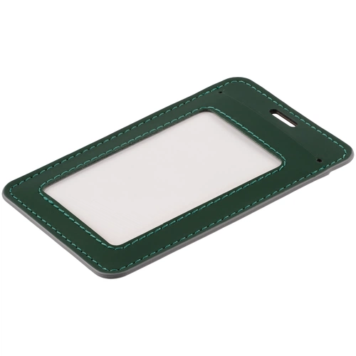 Чехол для пропуска Shall Simple, зеленый Чехол для пропуска Shall Simple, зеленый
