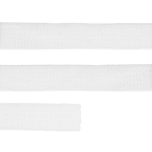 Плоский шнур Cord S, белый, 10 см Плоский шнур Cord S, белый, 10 см