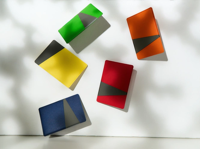 Картхолдер Dual, серо-желтый Картхолдер Dual, серо-желтый